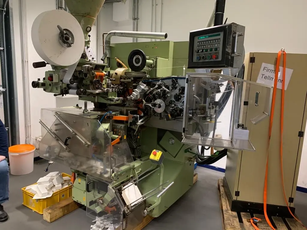 IMA C23 – Teebeutel-Verpackungsmaschine (staple-less)