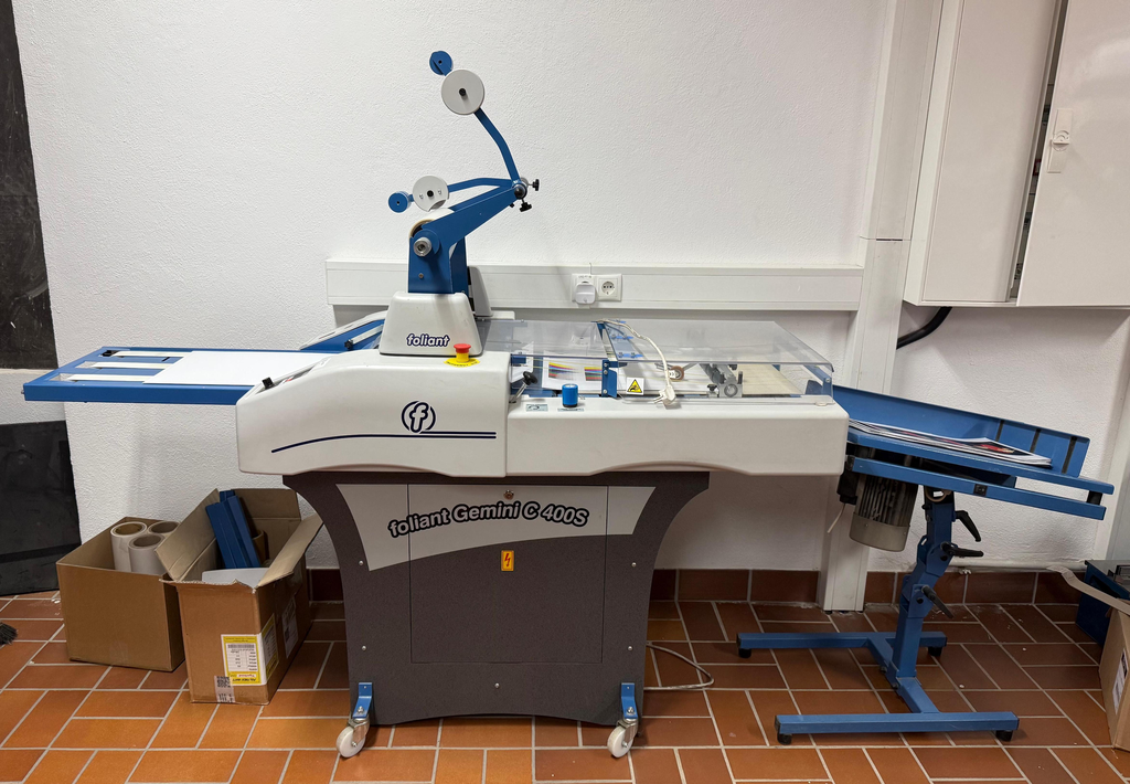 FOLIANT GEMINI C 400S, used Laminator