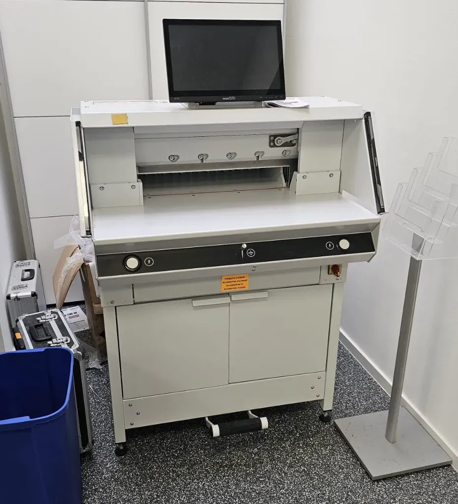 Ideal THE 56, used guilotine
