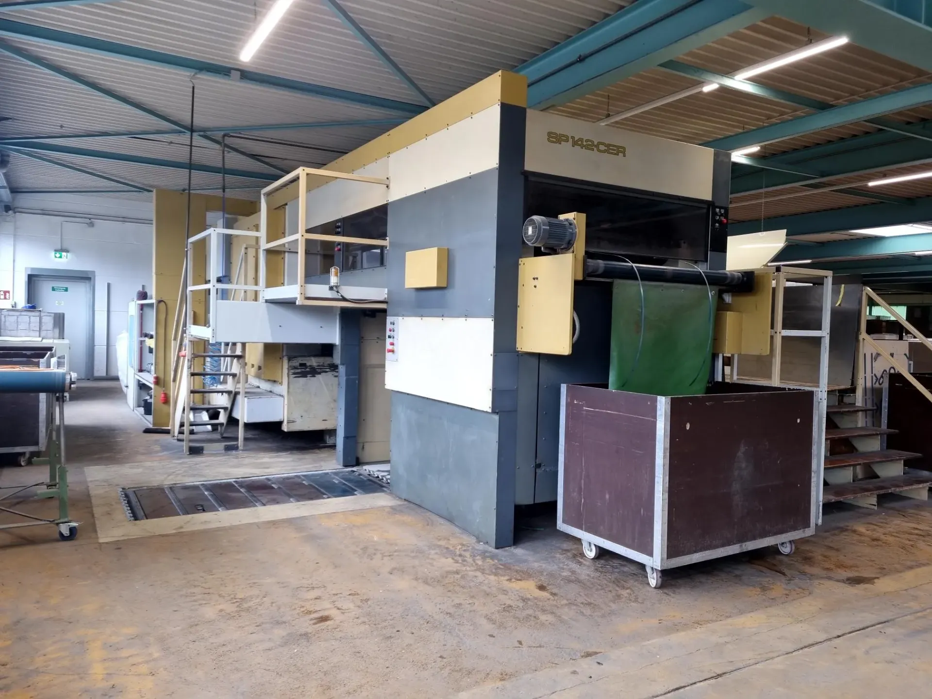 Bobst SP 142 CER - Die Cutting Machine