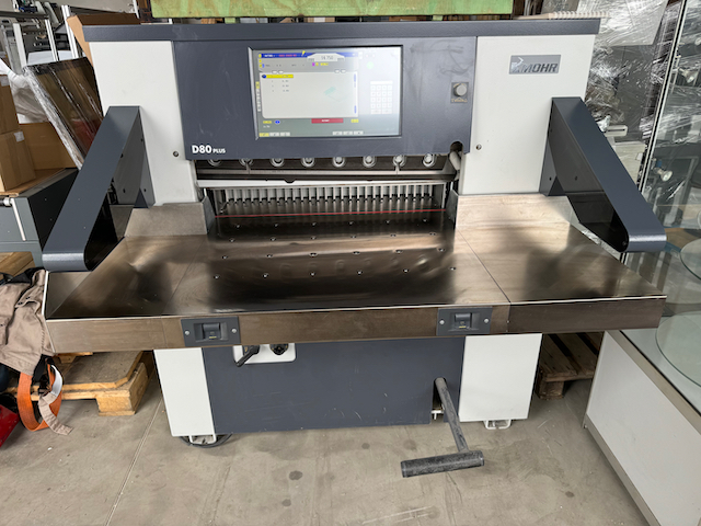 MOHR D 80 PLUS (POLAR 80), used paper guillotine 