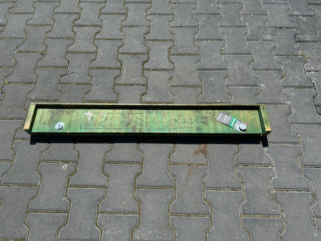 CARBIDE BLADE (HSS) FOR POLAR 78 X, USED