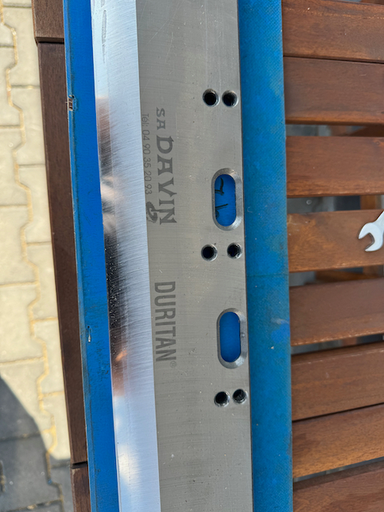 [HMP-2192] CARBIDE BLADE (DURITAN) FOR POLAR 92 X PLUS, USED