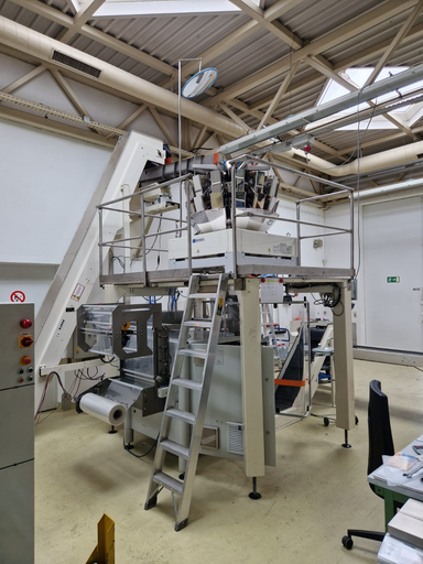 HASTAMAT RS 250, used vetikal packing (fill and seal) machine with multihued weigher ISHIDA CCW-SE-214W-1S/20-PB